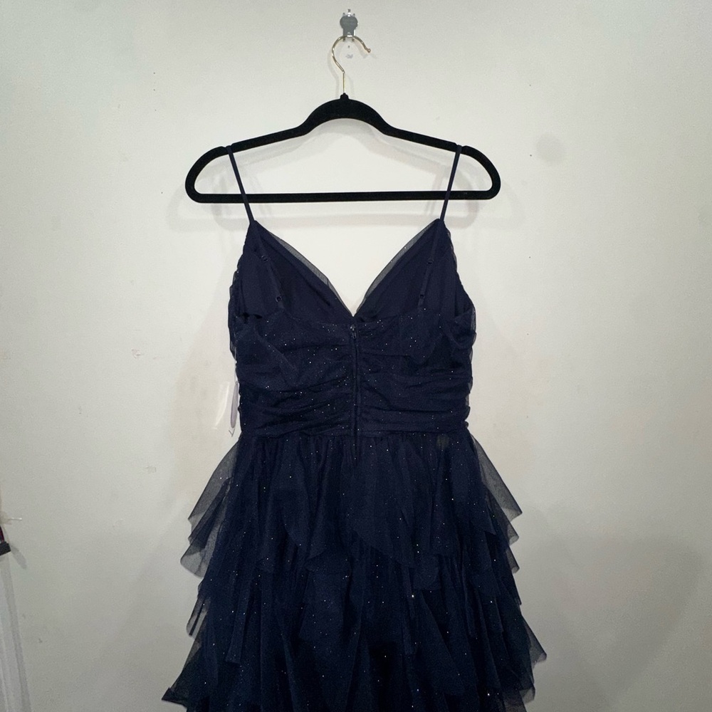 Windsor Navy Blue Layered Dress - Picture 2 of 4